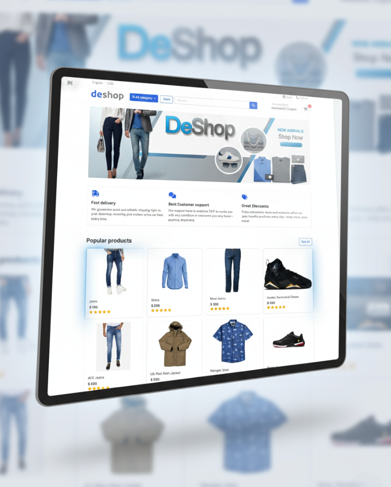 The Shop – Django E-commerce Platform